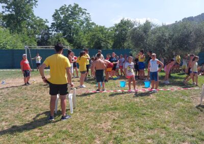 Olimpiadi al campo estivo del Girasole con i bambini 8-11 anni